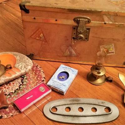 Treasure Chest And Keepsakes Box Lot #81