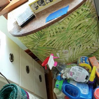 Hamper, Tools And Cleaners Lot #239