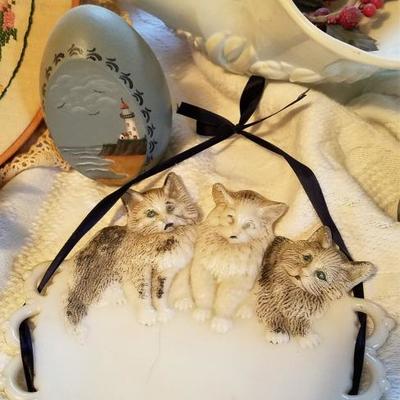 Cats In A Basket - Lot # 208 