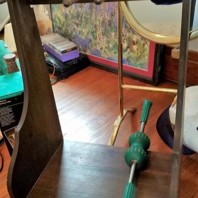 Pants Rack, Full Length Mirror & More = Lot # 216