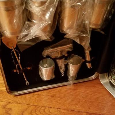 Portable Bar Lot #76. 