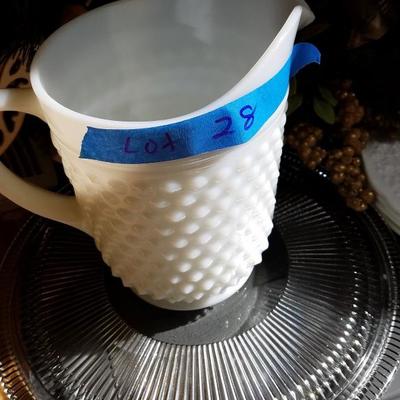 Milk Glass Set 2 #28 