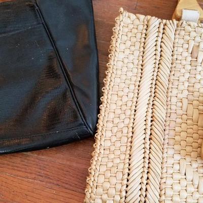 Nine Vintage  Purses And Some Leather Lot # 220 