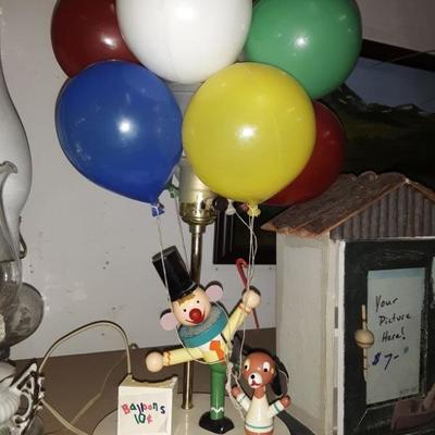 Vintage Childrens Lamp