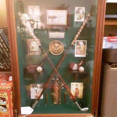Golf display box