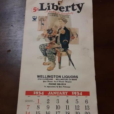 Liberty calender