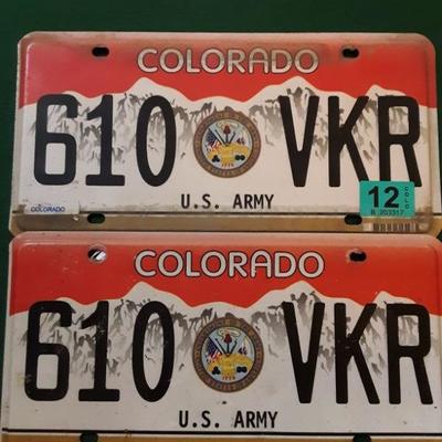 Licence plates