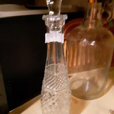 Vintage oil bottle 