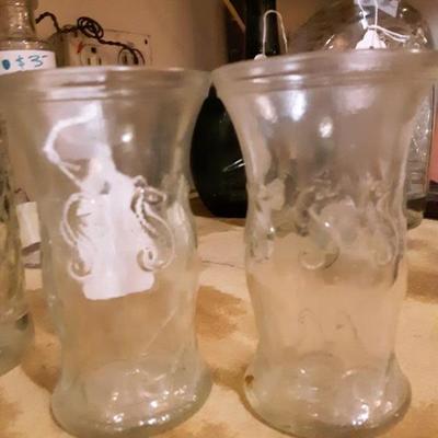 Pair of juice glasses