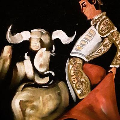 Matador Painting 2 pc