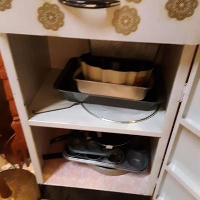 Vintage metal cabinet