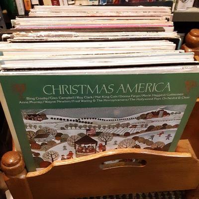 Lot of 69 vinyl record albums