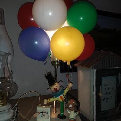 Vintage Childrens Lamp