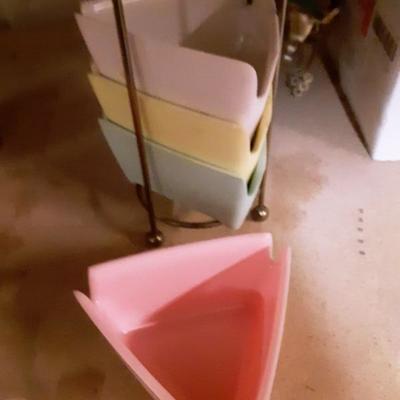 Vintage melamine ashtrays
