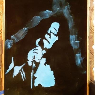 Velvet Painting Vintage