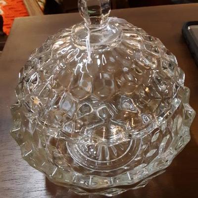 Crystal candy dish