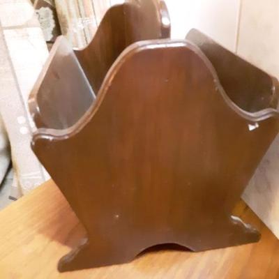 Antique magazine rack
