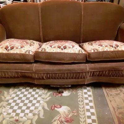 Vintage couch and Chair