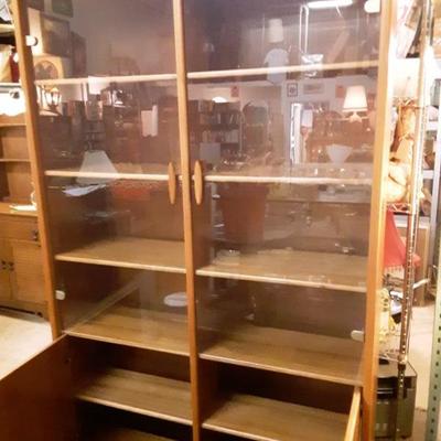 Large glass front case