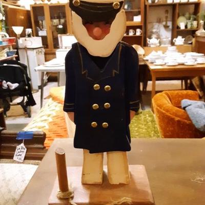 Wooden statue 