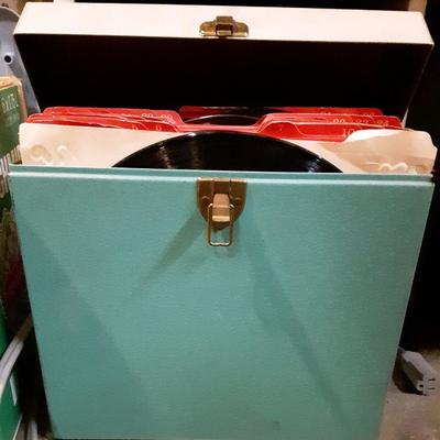 Vintage 78s records incl VTG BOX!!