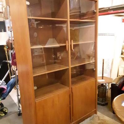 Large glass front case