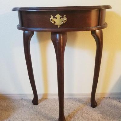 Small Decorative Semi Circle Table 
