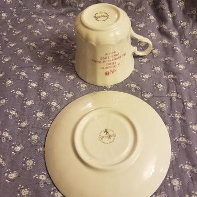 The peoples pricess plate Springfiled Cup Royal Essax 