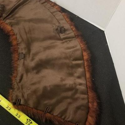 Antique Womans Mink Neck Piece #4-A