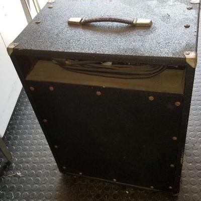 1970s Black KUSTOM Bass AMP Model 1-B - #49-A