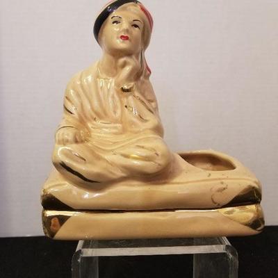 Vintage ceramic handmand planter or Bonsai - #87-A