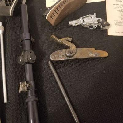 Mixed Lot Of Gun Rifle Related Items Parts Lot - #68-A