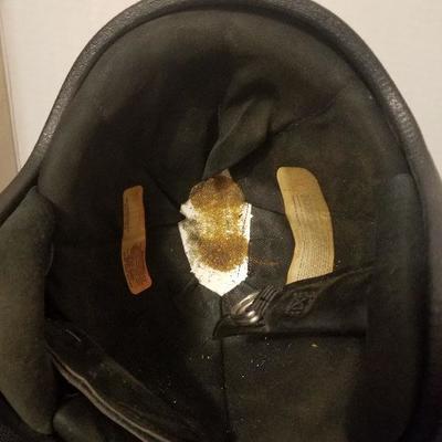 1977 OLD SCHOOL Motorcycle Helmet Gold RG-6 Great For Collection - #18-A