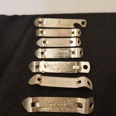 Lot of 7 Vintage Bottle Openers COORS EKCO BLATZ Beer - #72-A