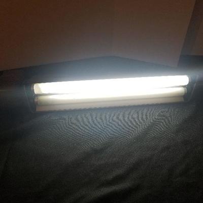 Vintage Mid Century Retro Dazor Floating Fixture Lamp Model-UL-P-2134-16 - #47-A