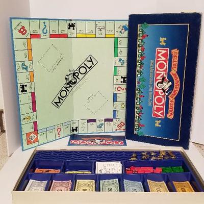 1985 Deluxe Anniversary Edition Monopoly - Complete Nice - #21-A