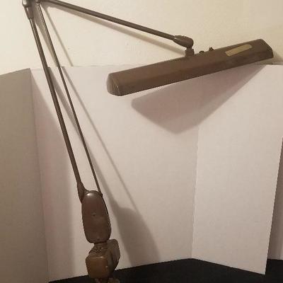 Vintage Mid Century Retro Dazor Floating Fixture Lamp Model-UL-P-2134-16 - #47-A