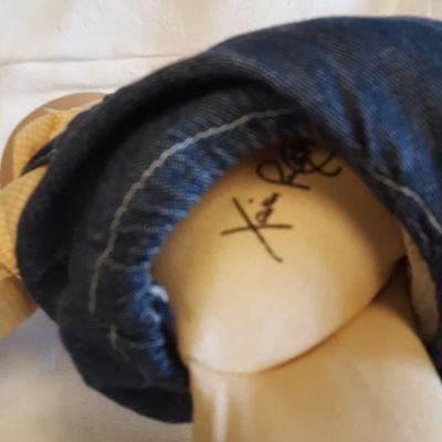 Cabbage Patch Doll an original with signature on rear