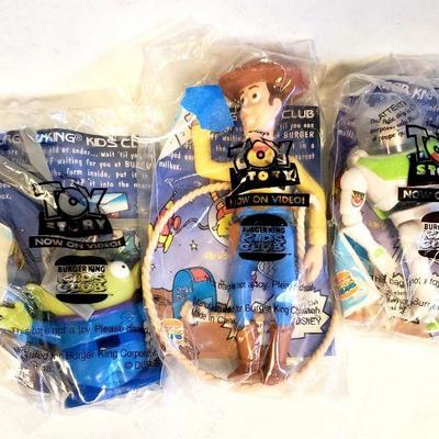 3 Toy Story unopened figurine