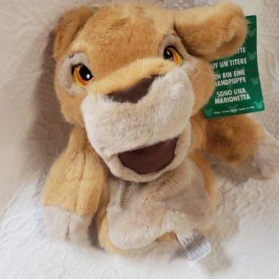 Lion King Hand Puppet Kiara 10"