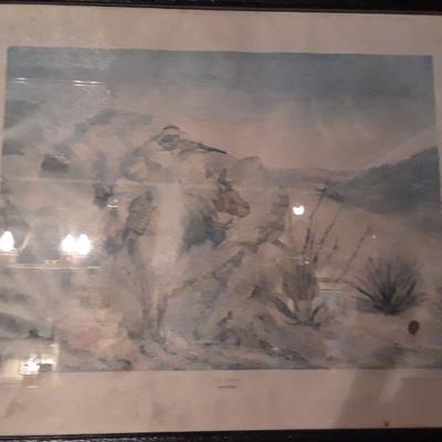 "THE APACHE" BY FREDRICK REMINGTON