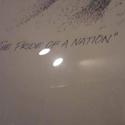 "The Pride Of A Nation" Limited edition Print By Dan Brewer