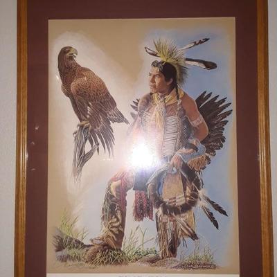"Walks in the Ways of HIS FATHER" print by Dan Brewer