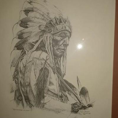 "REFLECTIONS OF COUP" LIMITED EDITION PRINT BY DAN BREWER