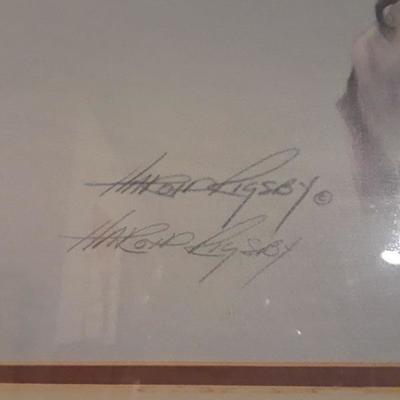 BALD EAGLE PRINT BY HAROLD RIGSBY