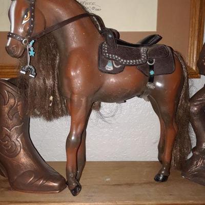 VINTAGE TOY HORSE