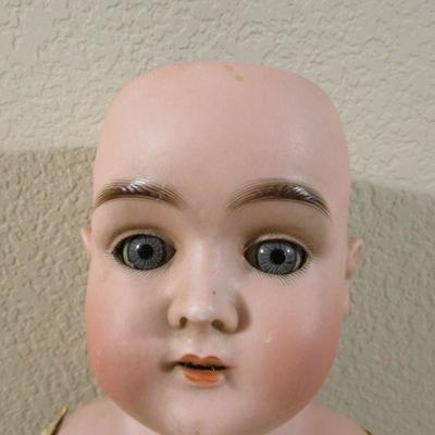 German Columbia 1920' Bisque Head #6 with Triangle -Head 6"
