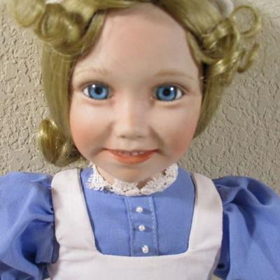 Julie Krueger  Porcelain Nursery Rhyme  Doll 1980's  