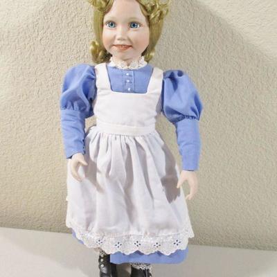 Julie Krueger  Porcelain Nursery Rhyme  Doll 1980's  