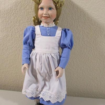 Julie Krueger  Porcelain Nursery Rhyme  Doll 1980's  